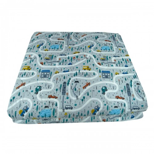 Astron Italy Cars on the road Children's Blanket Single Cotton 160x240cm.