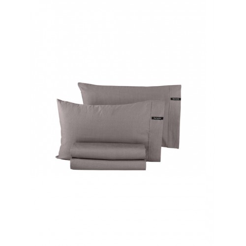 Guy Laroche Minimal Melanze Pillowcase Set 50x70cm. 100% cotton satin
