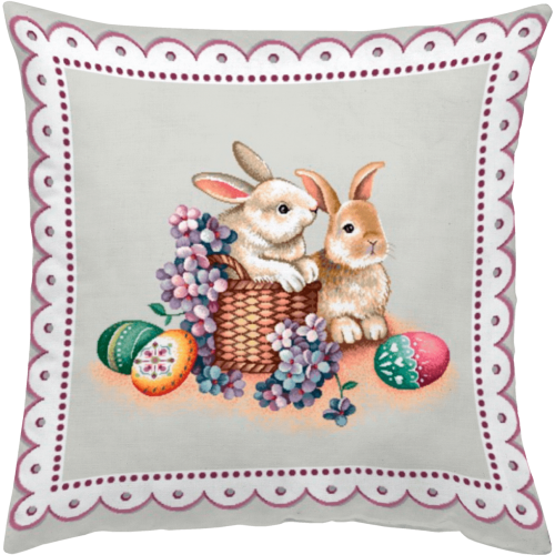 Easter Pillowcase 45 × 45 Vassiliadis Kiss 1018