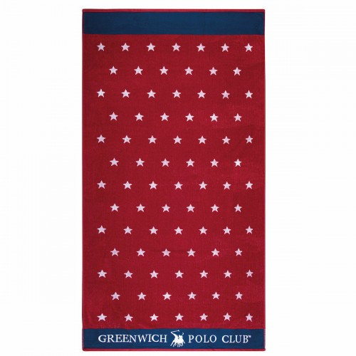 Greenwich Polo Club Sea Towel in Red 170x90cm