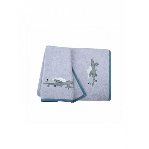 Greenwich Polo Club 8817 Set Baby Gray - Blue 2pc Weighing 400gr/m²
