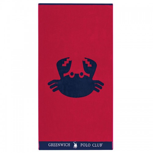 Greenwich Polo Club 3660 Children's Sea Page in red 140x70cm 100%Cotton