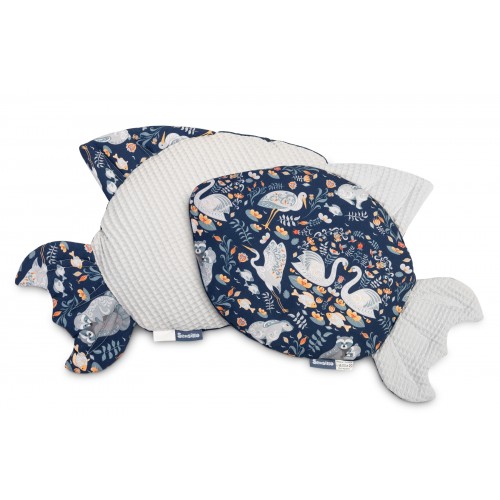 Sensillo pillow for newborn in shaped swan -shaped
